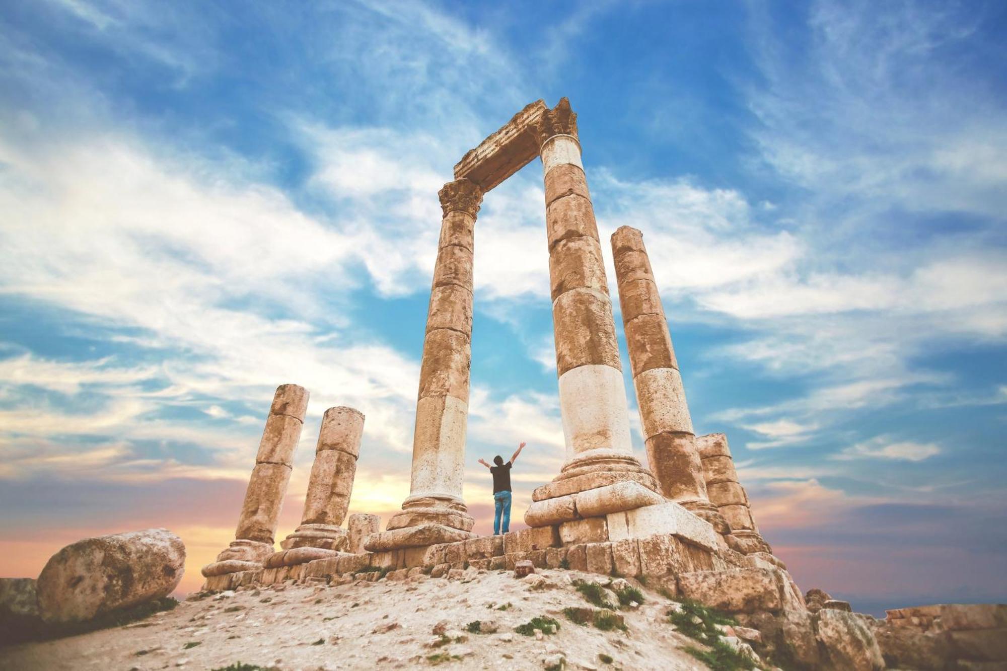 阿尔占罗塔纳酒店 安曼 外观 照片 The Citadel of Jerash